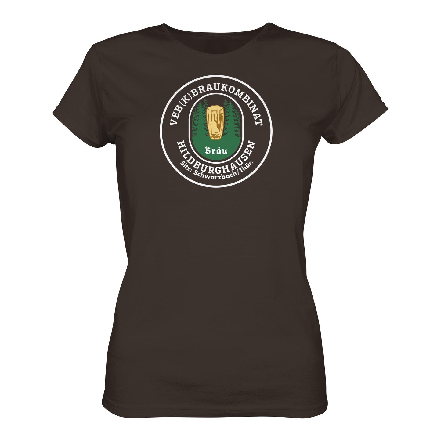 DDR Ostalgie Shirt Mädels • VEB BRAUKOMBINAT HILDBURGHAUSEN BIER