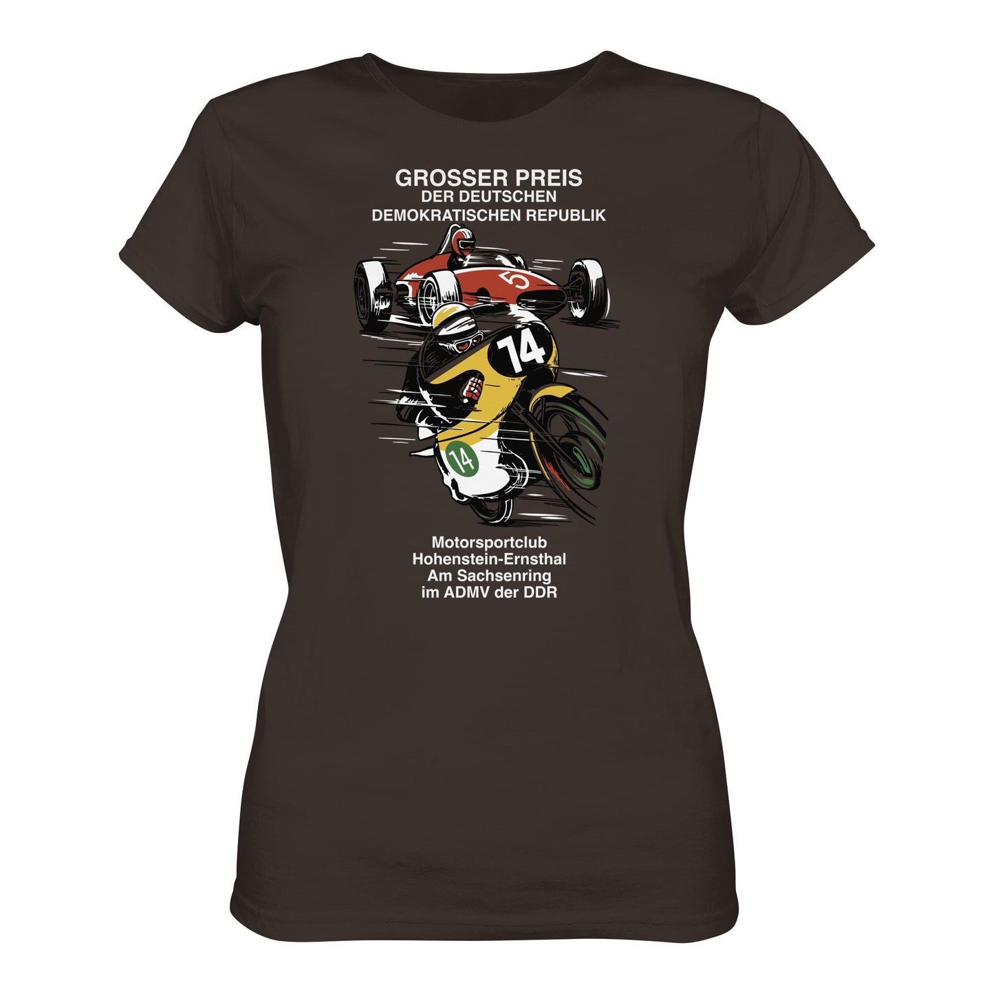 DDR Ostalgie Shirt Mädels • MOTORSPORT HOHENSTEIN-ERNSTHAL - GROSSER PREIS DER DDR