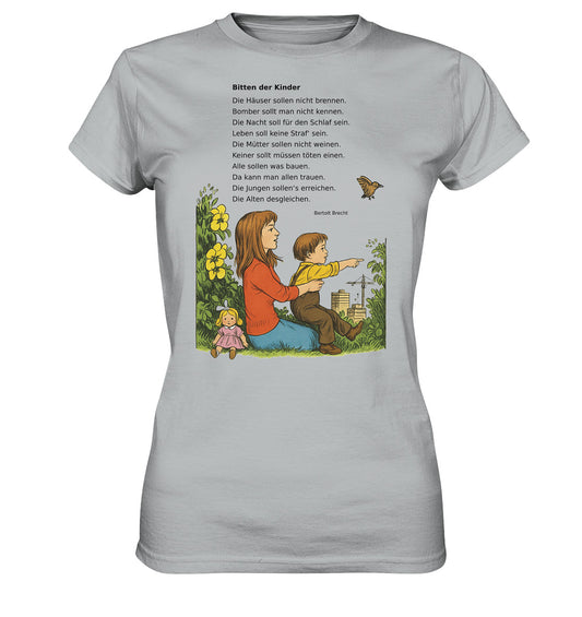 DDR Ostalgie Shirt Mädels • BITTEN DER KINDER - UNSERE FIBEL