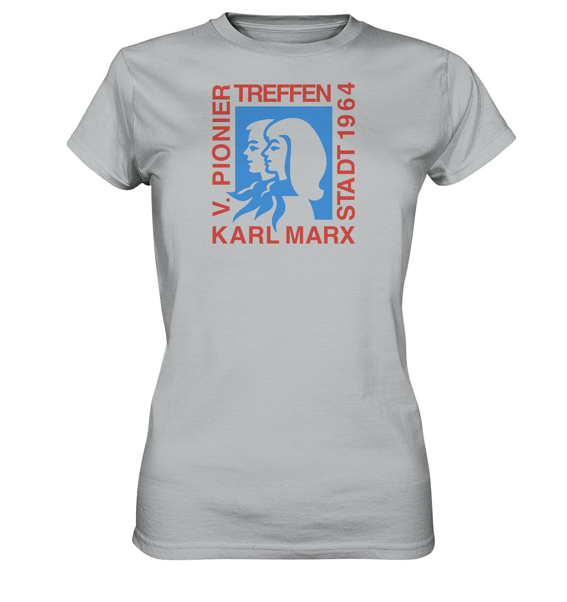 DDR Ostalgie Shirt Mädels • 5. PIONIERTREFFEN KARL-MARX-STADT