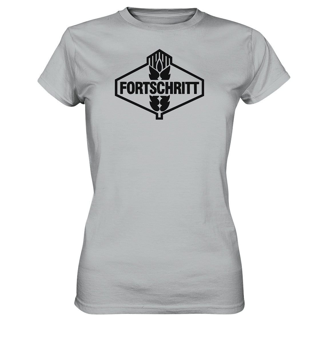 DDR Ostalgie Shirt Mädels • FORTSCHRITT - dunkel