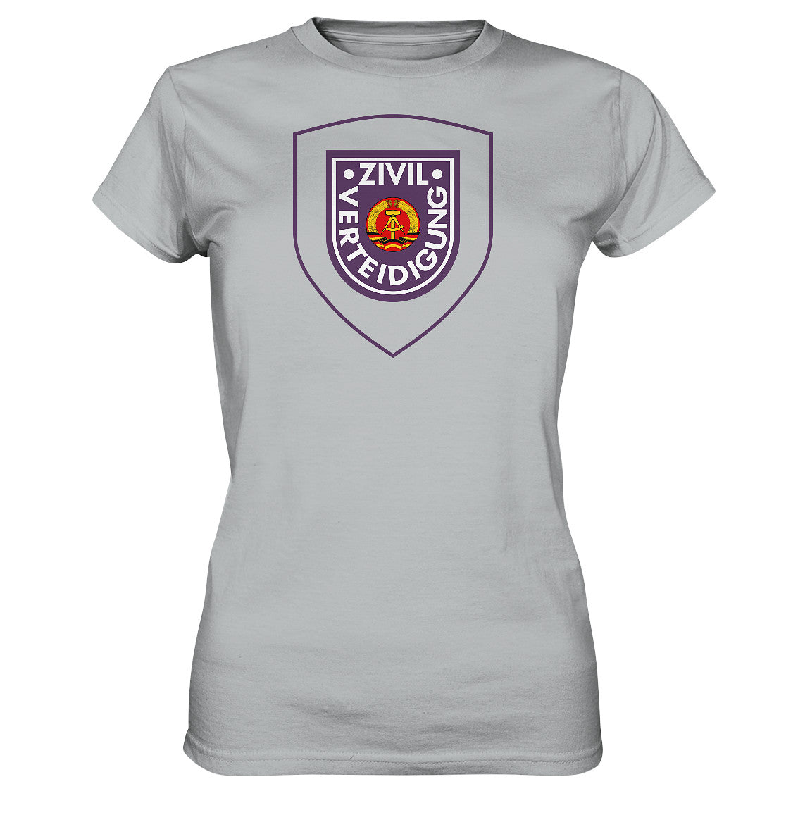 DDR Ostalgie Shirt Mädels • DDR ZIVILVERTEIDIGUNG