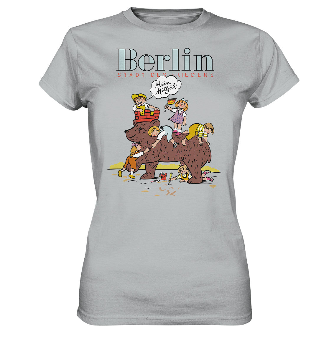 DDR Ostalgie Shirt Mädels • BERLIN - STADT DES FRIEDENS