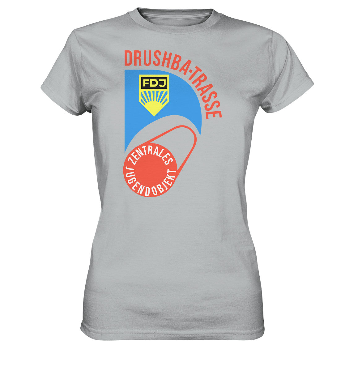 DDR Ostalgie Shirt Mädels • DRUSCHBA TRASSE