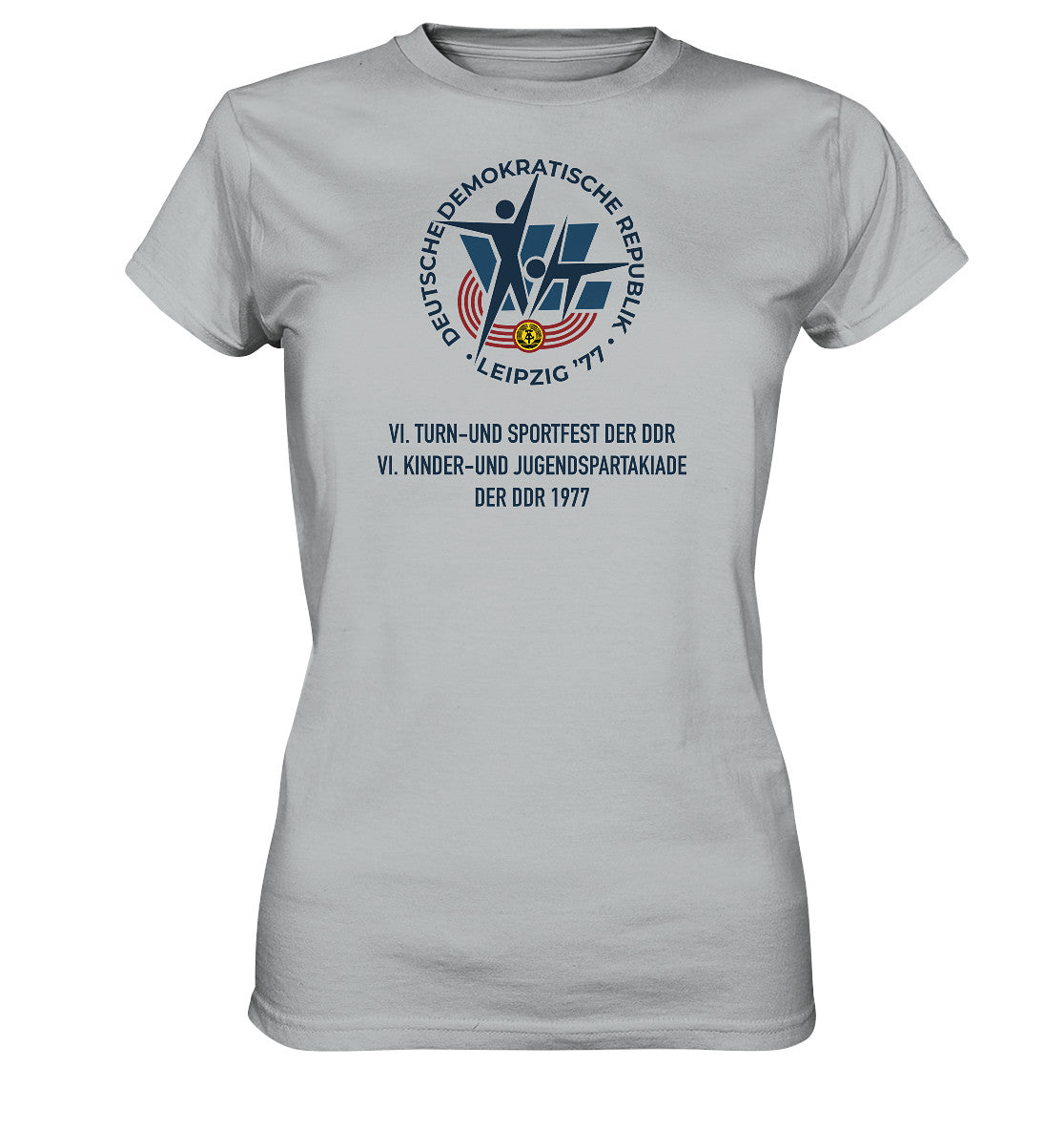 DDR Ostalgie Shirt Mädels • 6. TURN- & SPORTFEST DER DDR - LEIPZIG 1977