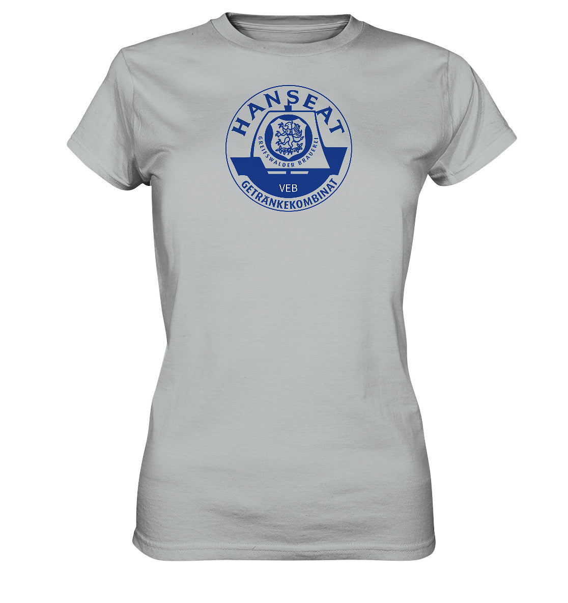 DDR Ostalgie Shirt Mädels • HANSEAT GREIFSWALDER BRAUEREI VEB