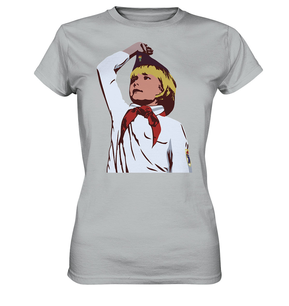 DDR Ostalgie Shirt Mädels • THÄLMANNPIONIER - ORIGINALPLAKAT