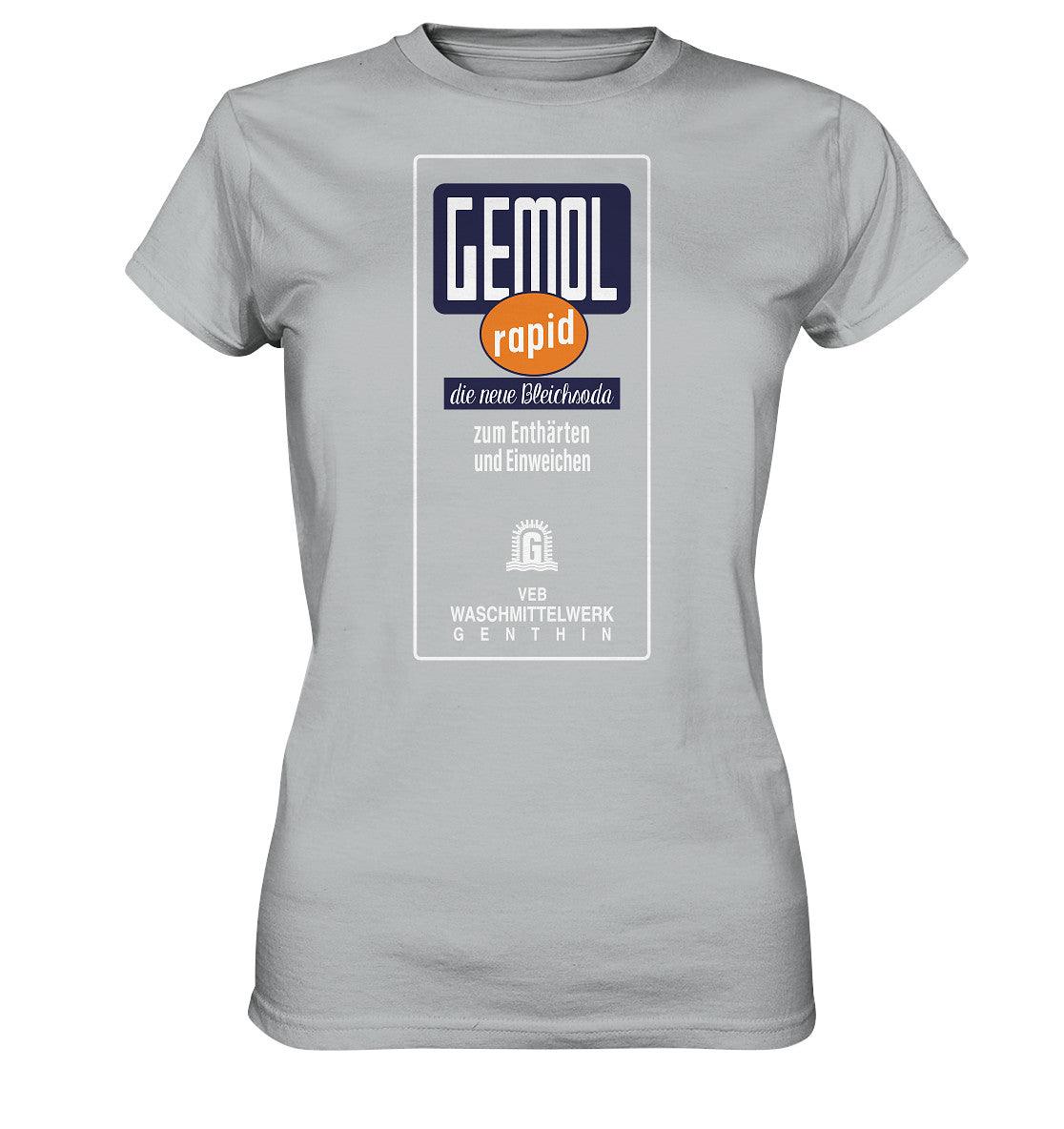 DDR Ostalgie Shirt Mädels • GEMOL - VEB WASCHMITTELWERK GENTHIN