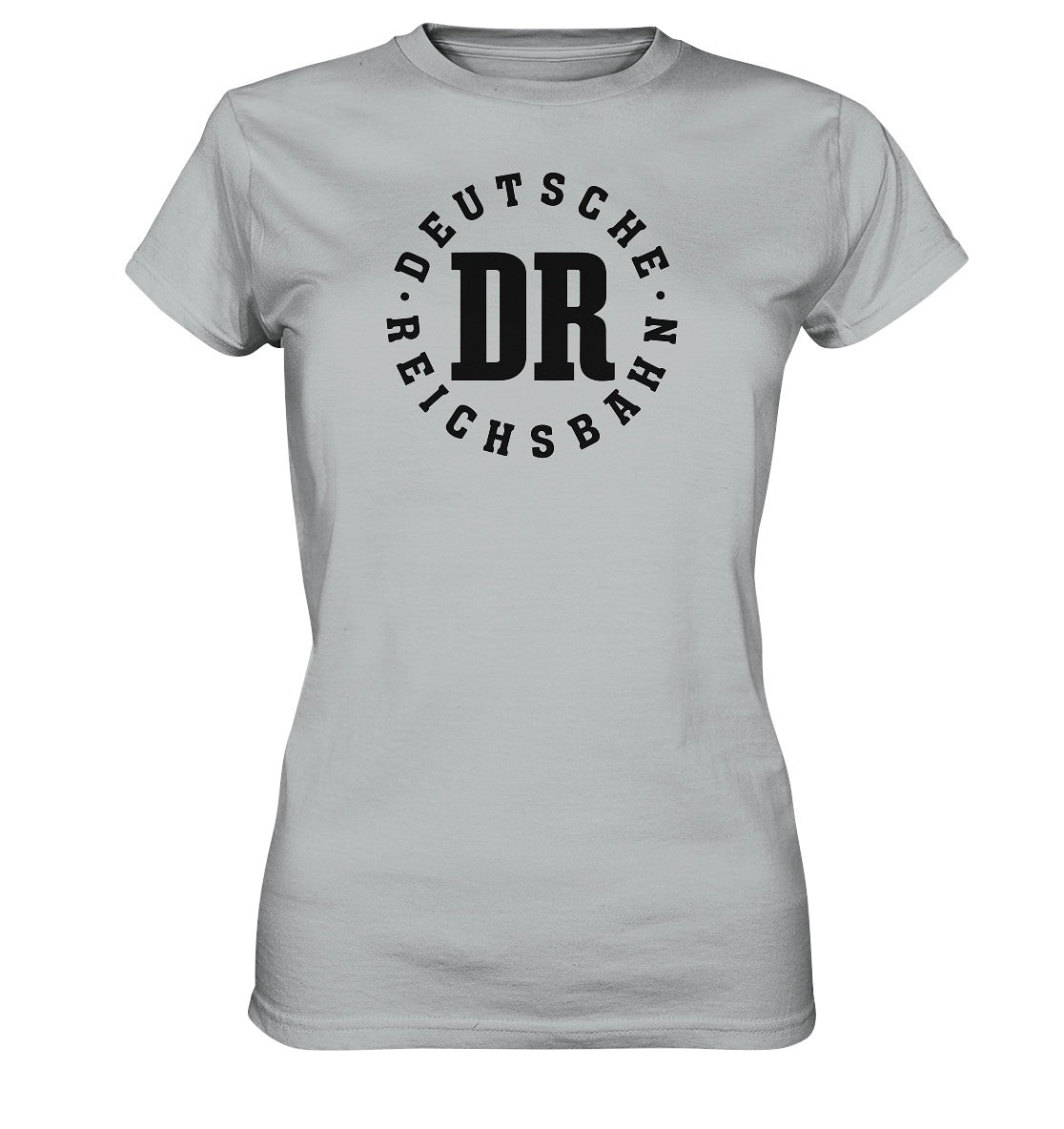 DDR Ostalgie Shirt Mädels • DR DEUTSCHE REICHSBAHN - hell