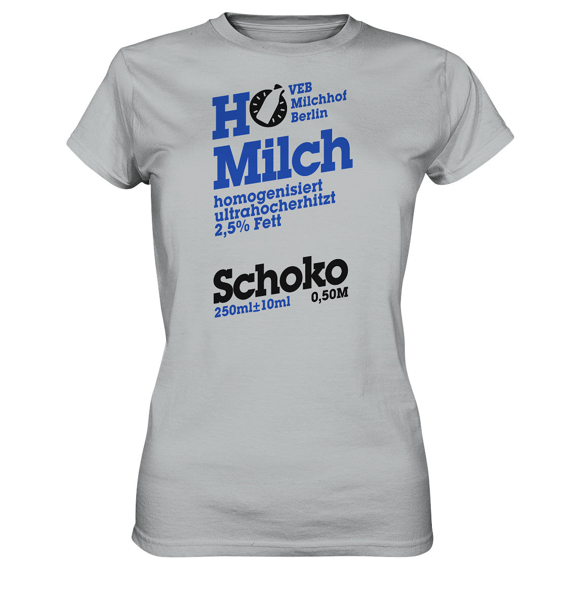 DDR Ostalgie Shirt Mädels • VEB MILCHHOF BERLIN