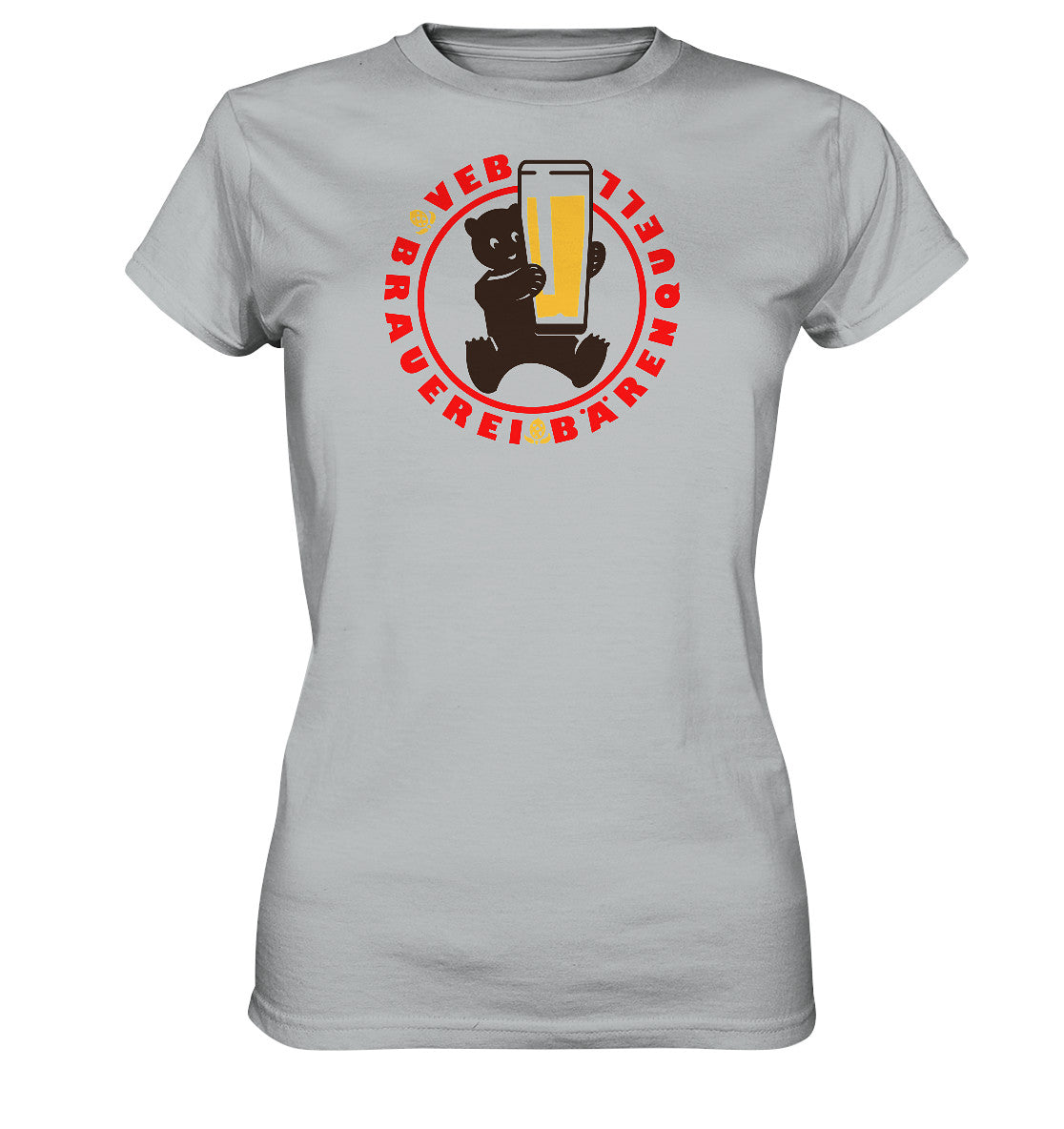 DDR Ostalgie Shirt Mädels • VEB BÄRENQUELL BERLIN BRAUEREI