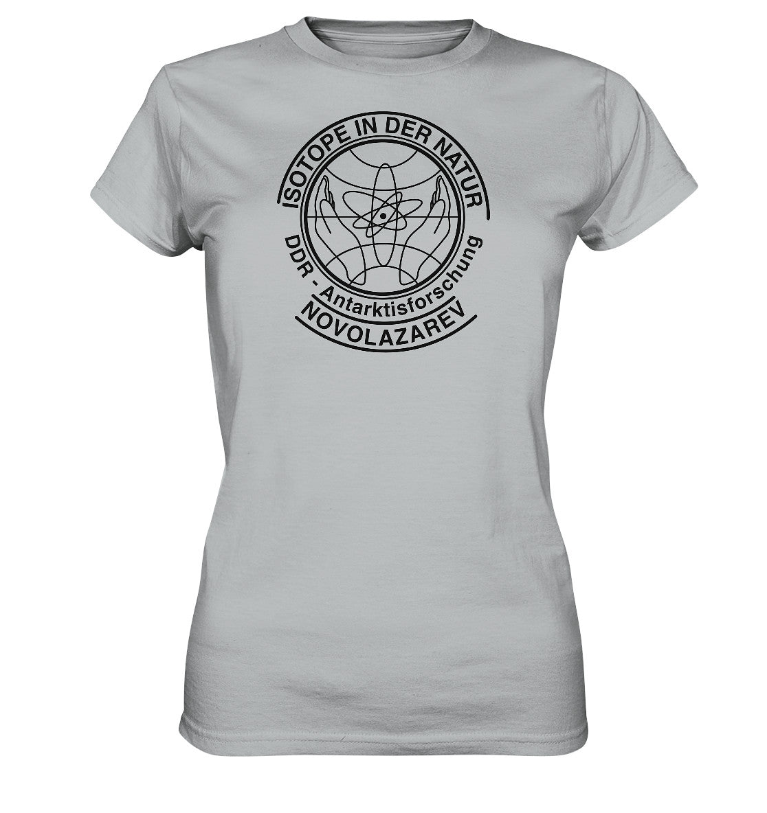 DDR Ostalgie Shirt Mädels • ISOTOPE IN DER NATUR, DDR-ANTARKTISFORSCHUNG