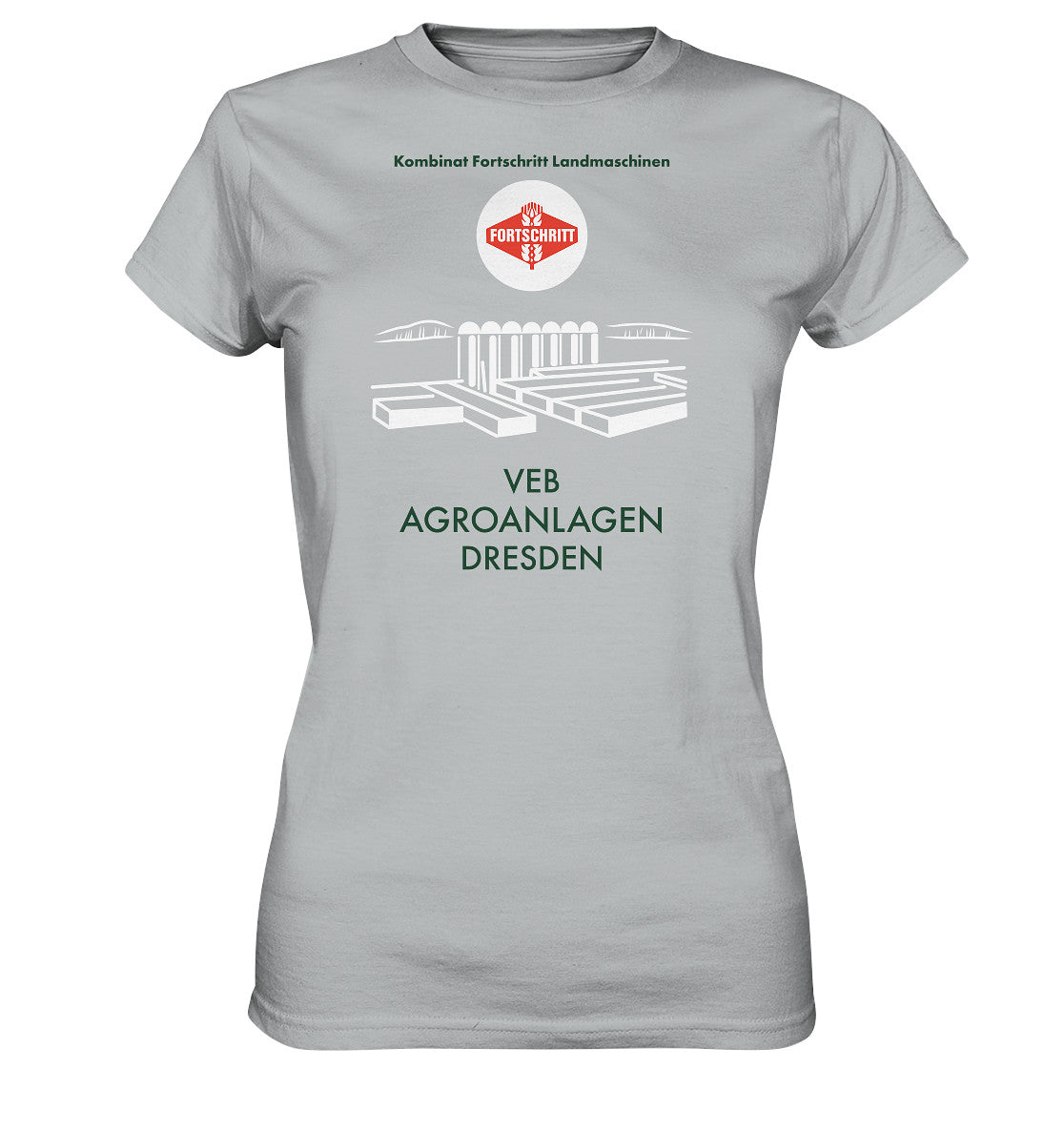 DDR Ostalgie Shirt Mädels • VEB AGROANLAGEN DRESDEN