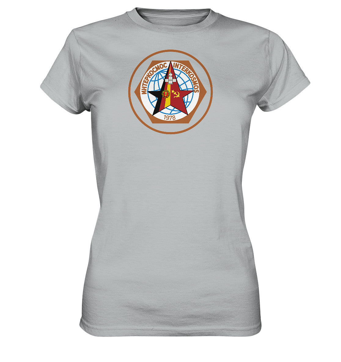 DDR Ostalgie Shirt Mädels • INTERKOSMOS 1978