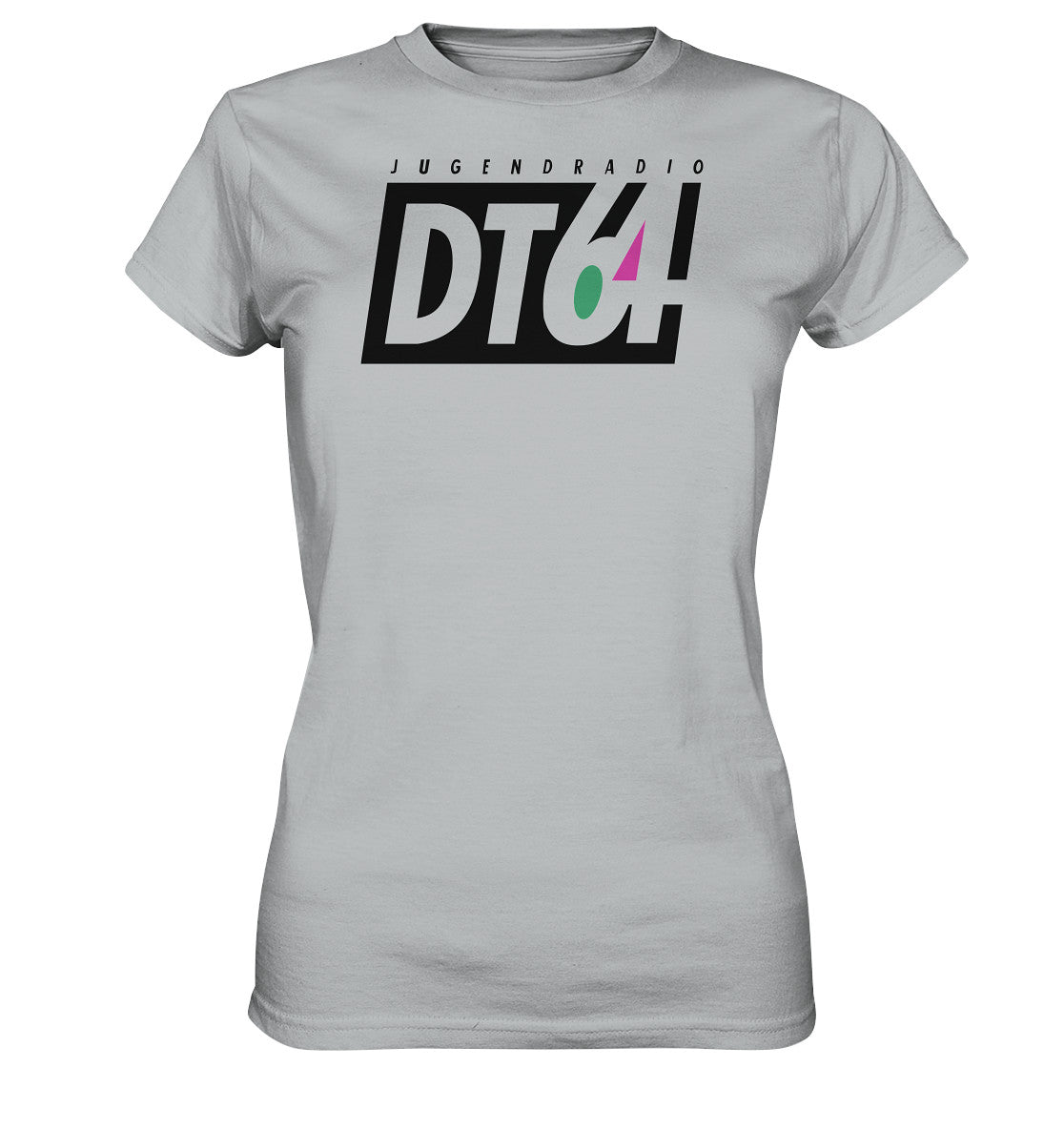 DDR Ostalgie Shirt Mädels • DT64 JUGENDRADIO - hell