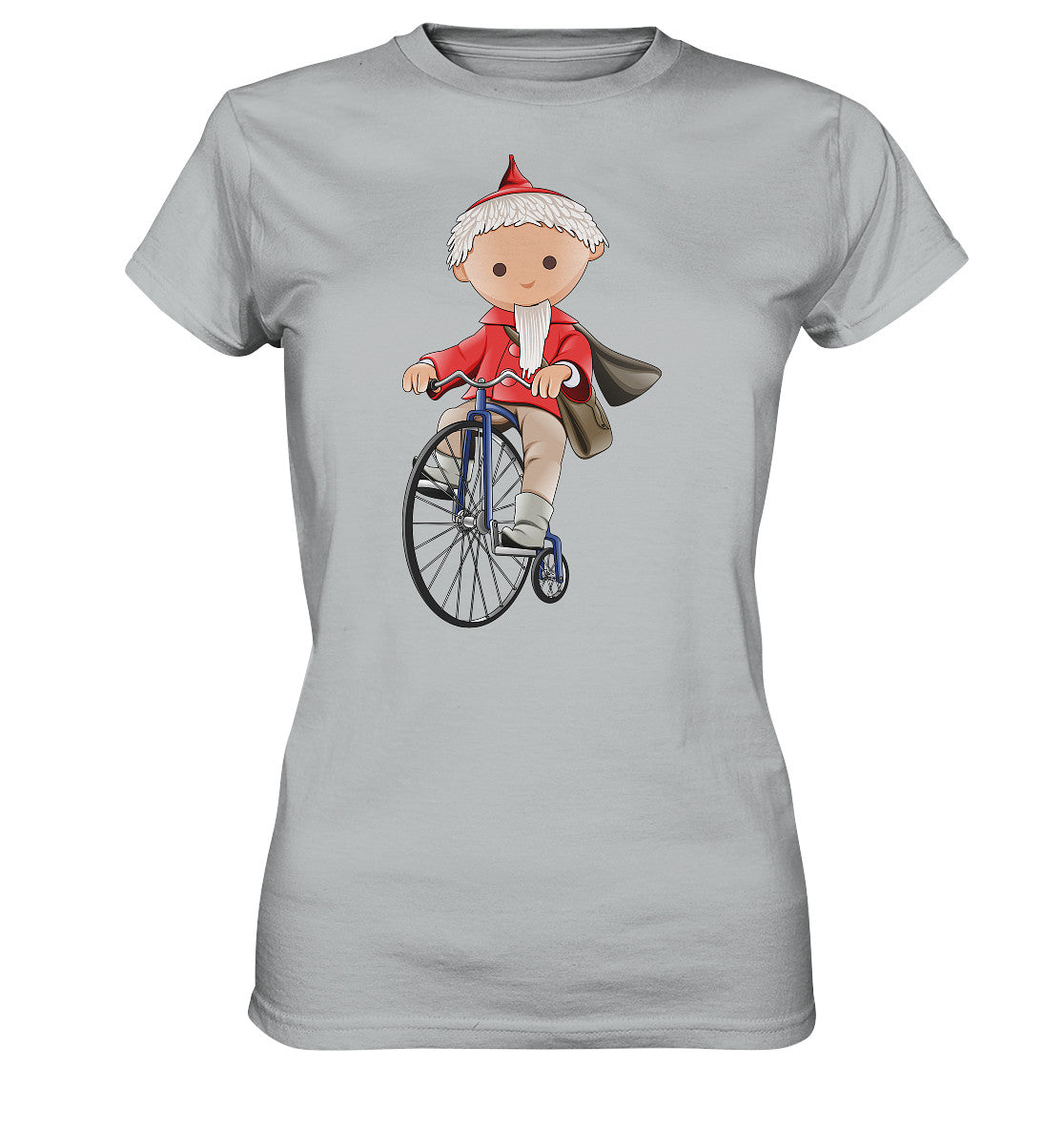 DDR Ostalgie Shirt Mädels • UNSER SANDMÄNNCHEN - AUF DEM HOCHRAD - ROT (PU-97, 1969)