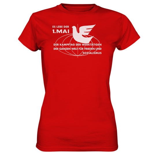 DDR Ostalgie Shirt Mädels • ES LEBE DER ERSTE MAI