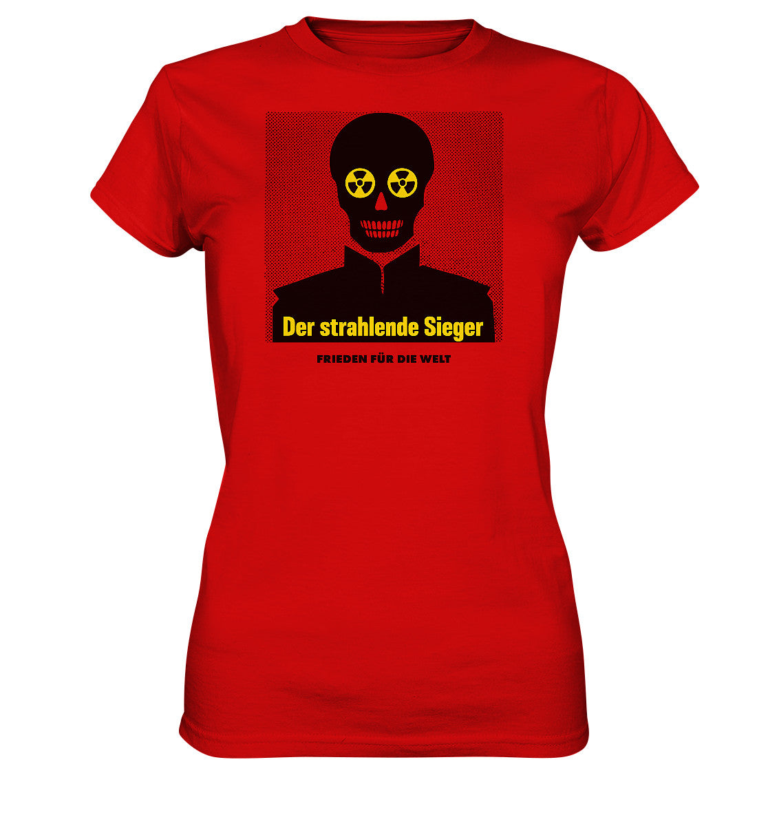 DDR Ostalgie Shirt Mädels • DER STRAHLENDE SIEGER - FRIEDEN FÜR DIE WELT!