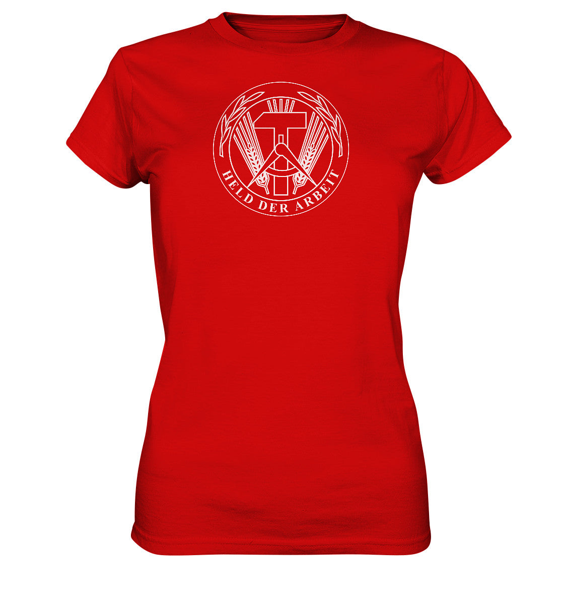 DDR Ostalgie Shirt Mädels • HELD DER ARBEIT - ORIGINALMEDAILLE