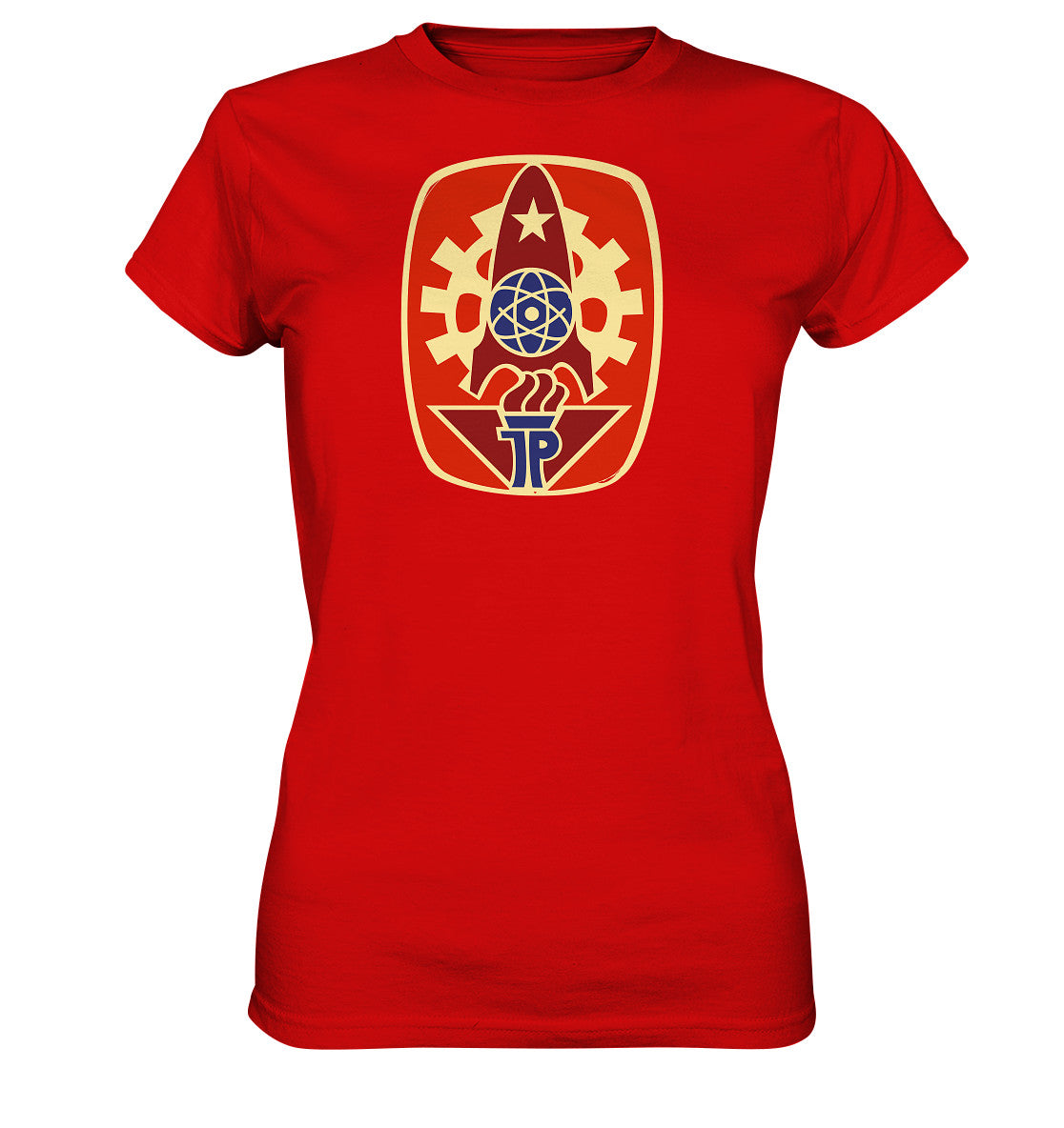 DDR Ostalgie Shirt Mädels • PIONIERABZEICHEN JUNGE TECHNIKER