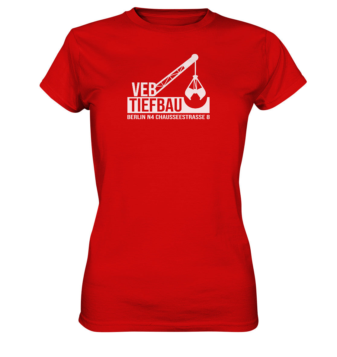 DDR Ostalgie Shirt Mädels • VEB TIEFBAU BERLIN