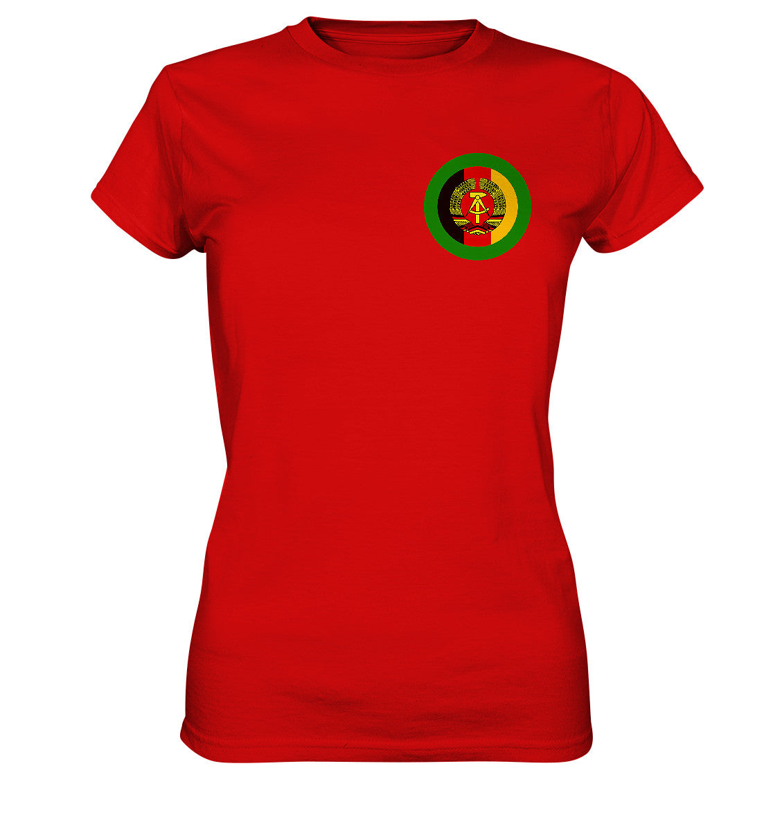 DDR Ostalgie Shirt Mädels • NVA GRENZTRUPPEN - BRUST BADGE