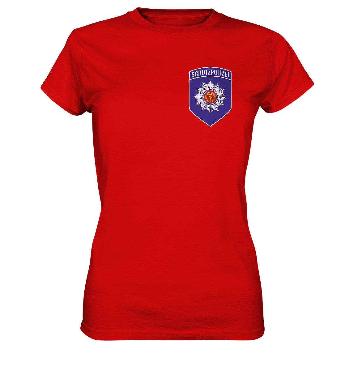 DDR Ostalgie Shirt Mädels • ZK - ZENTRALE KRÄFTE SCHUTZPOLIZEI