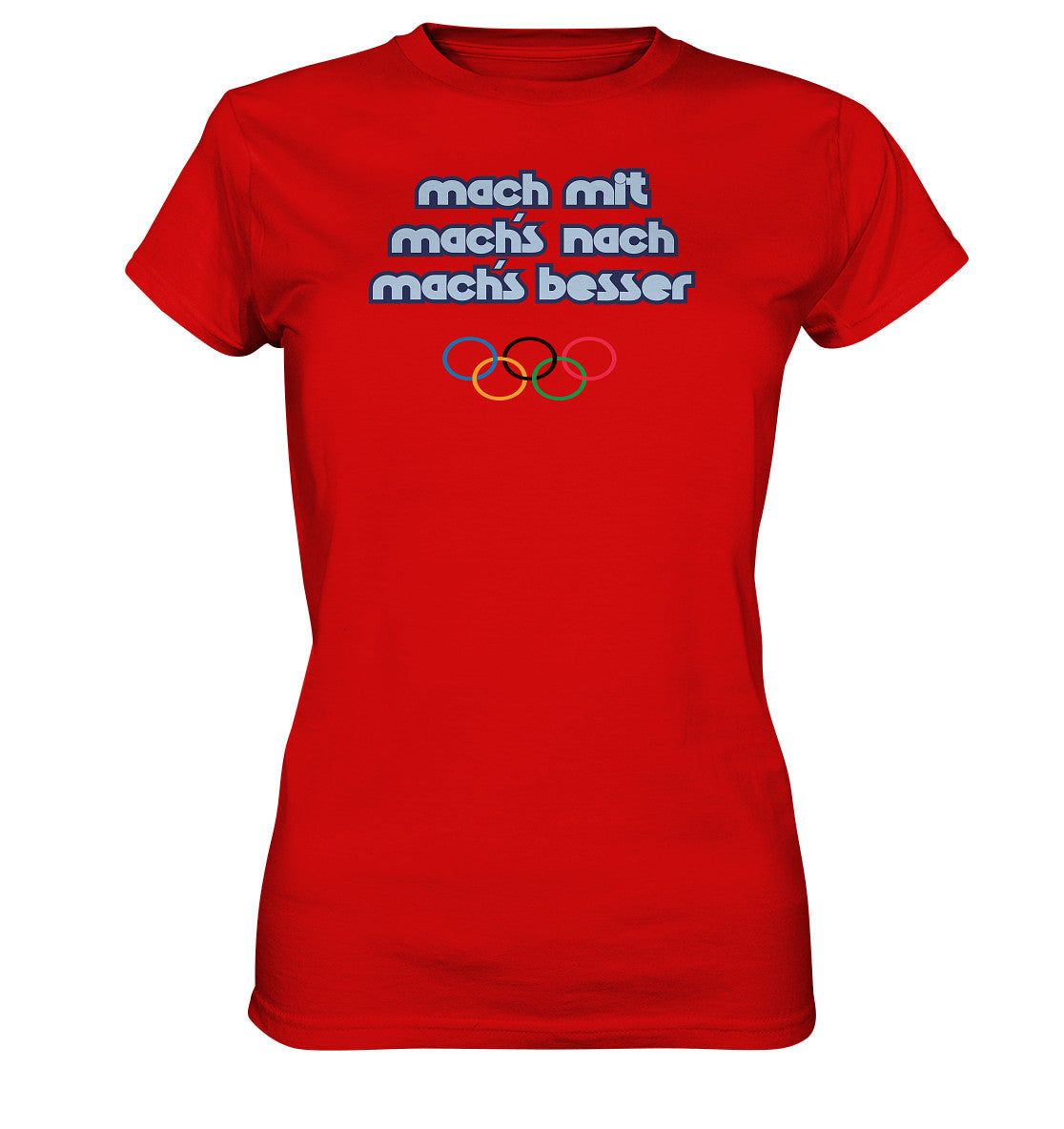 DDR Ostalgie Shirt Mädels • MACHMIT MACHSNACH MACHSBESSER
