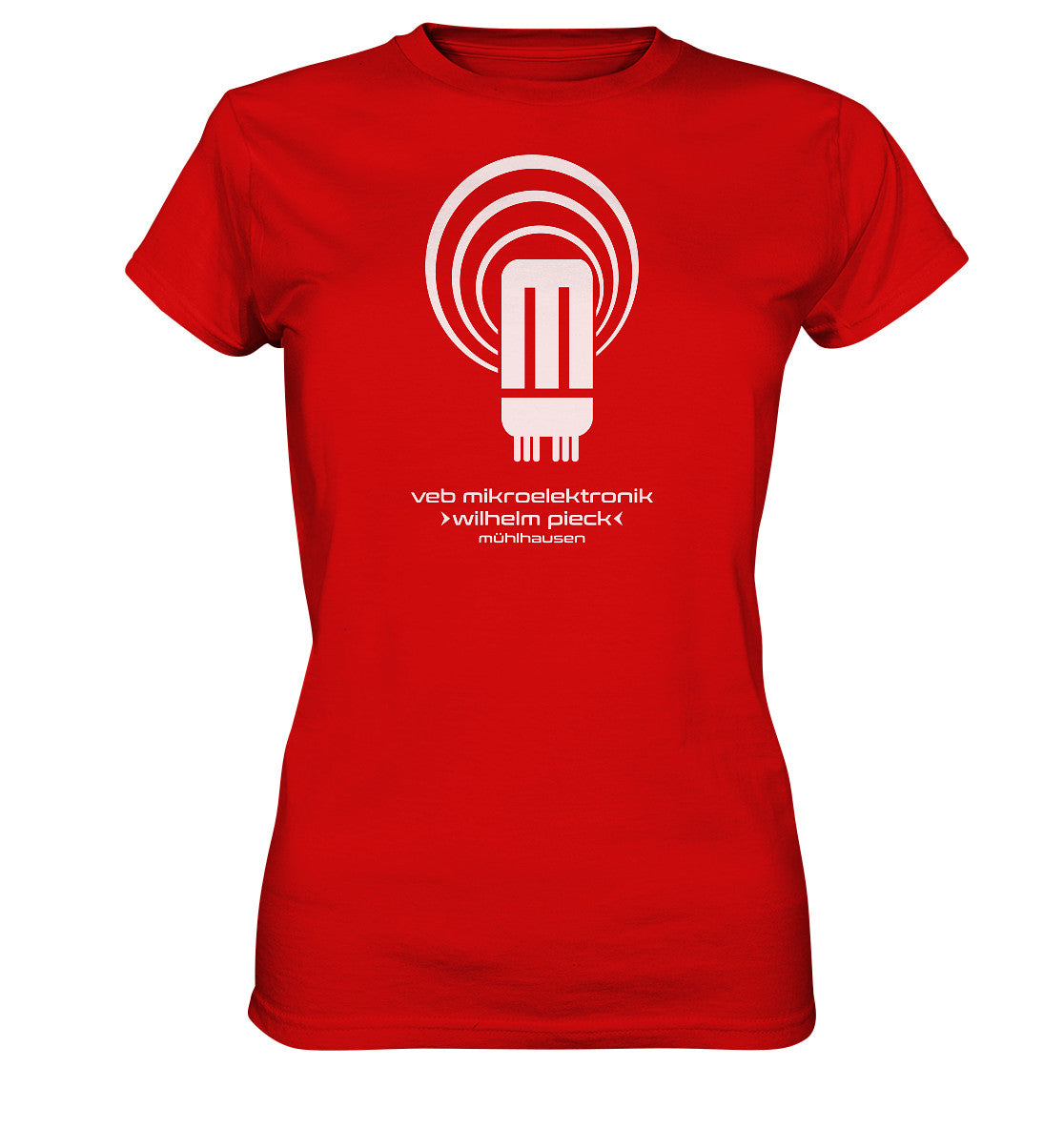 DDR Ostalgie Shirt Mädels • VEB MIKROELEKTRONIK WILHELM PIECK MÜHLHAUSEN