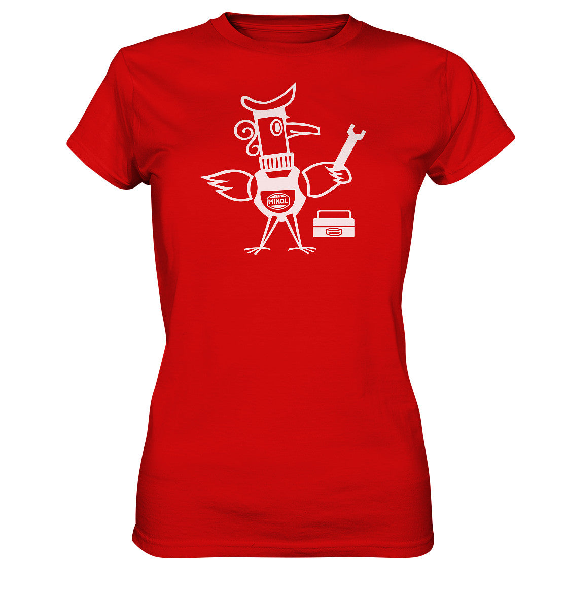 DDR Ostalgie Shirt Mädels • MINOL PIROL - URVERSION