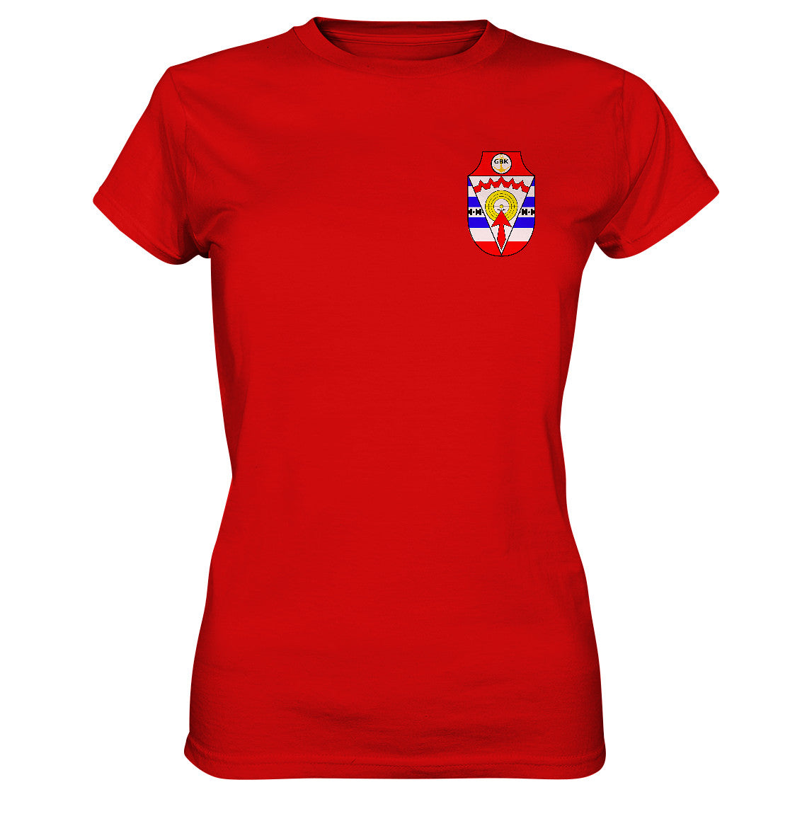 DDR Ostalgie Shirt Mädels • DDR GRENZBRIGADE KÜSTE BRUST BADGE