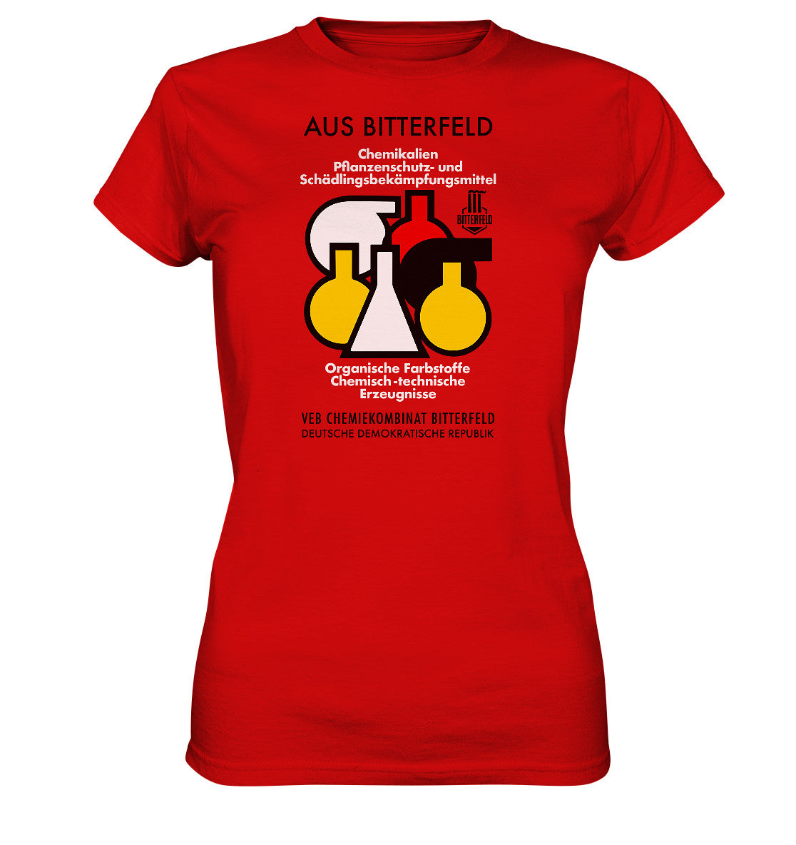 DDR Ostalgie Shirt Mädels • CHEMIKALIEN AUS BITTERFELD