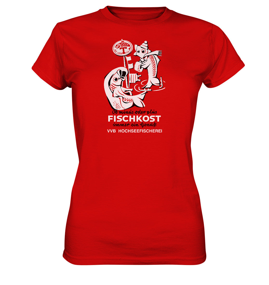 DDR Ostalgie Shirt Mädels • VVB HOCHSEEFISCHEREI FISCHKOST
