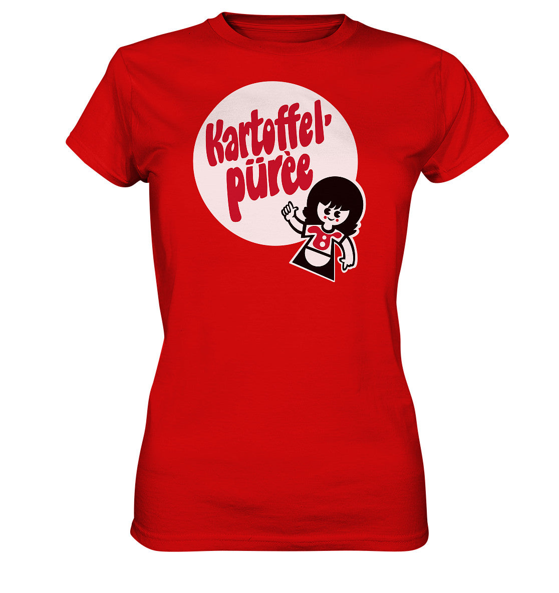 PREMIUM SHIRT MÄDELS • KARTOFFELPÜREE - VEB KARTOFFELVEREDLUNGSWERK HAGENOW