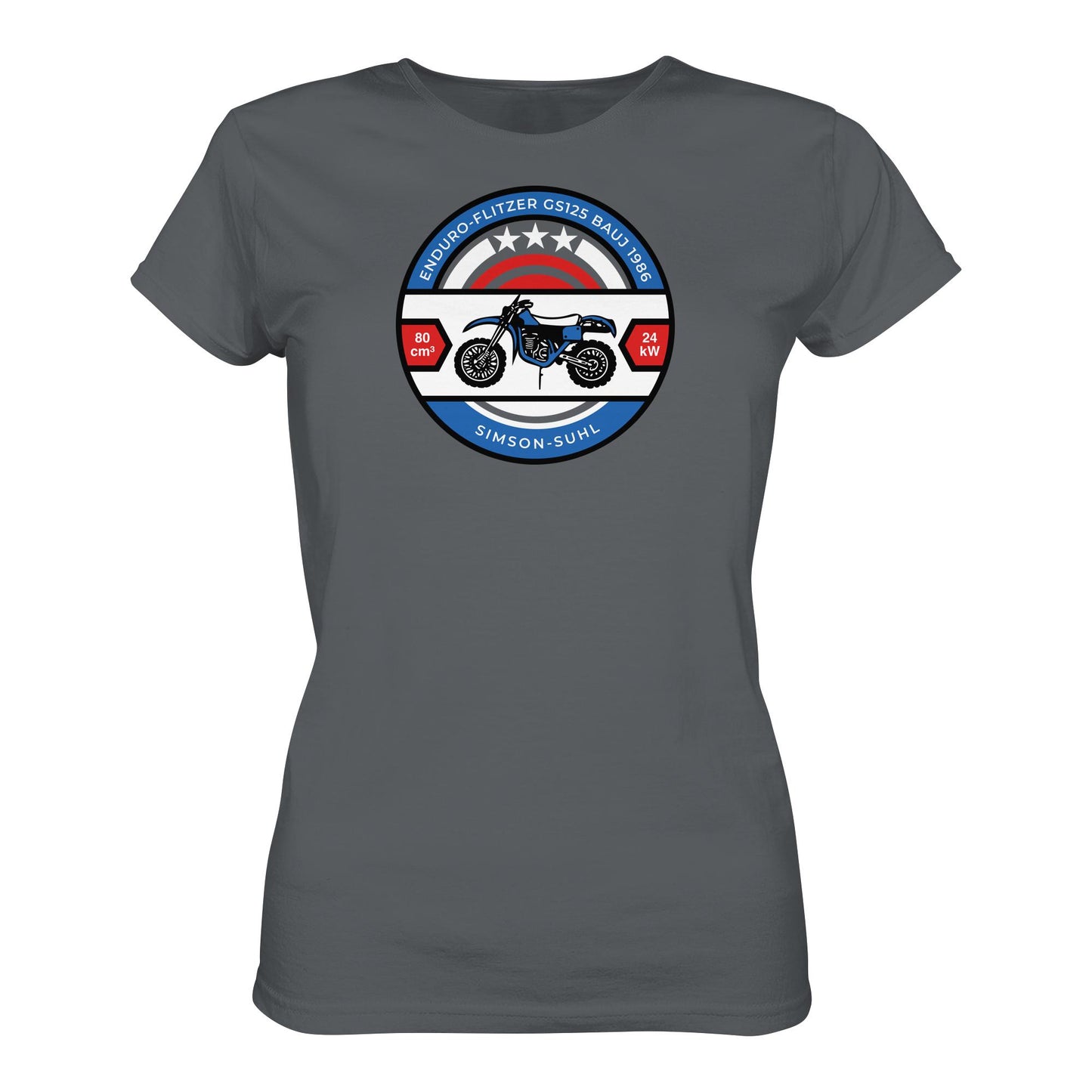 PREMIUM SHIRT MÄDELS • SIMSON ENDURO GS125 - ORIGINAL BIERDECKEL
