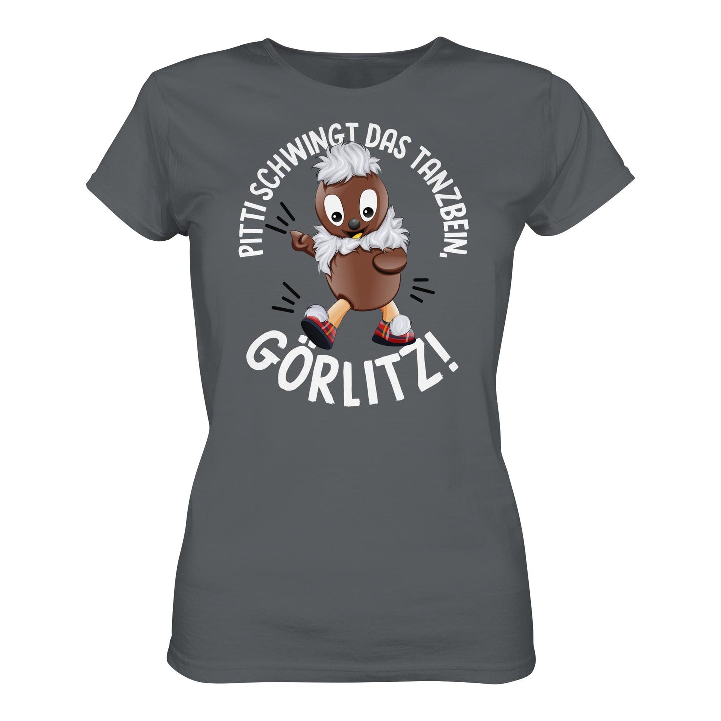 PITTI STADT-NICKI (SHIRT MÄDELS) • PITTI SCHWINGT DAS TANZBEIN, GÖRLITZ!