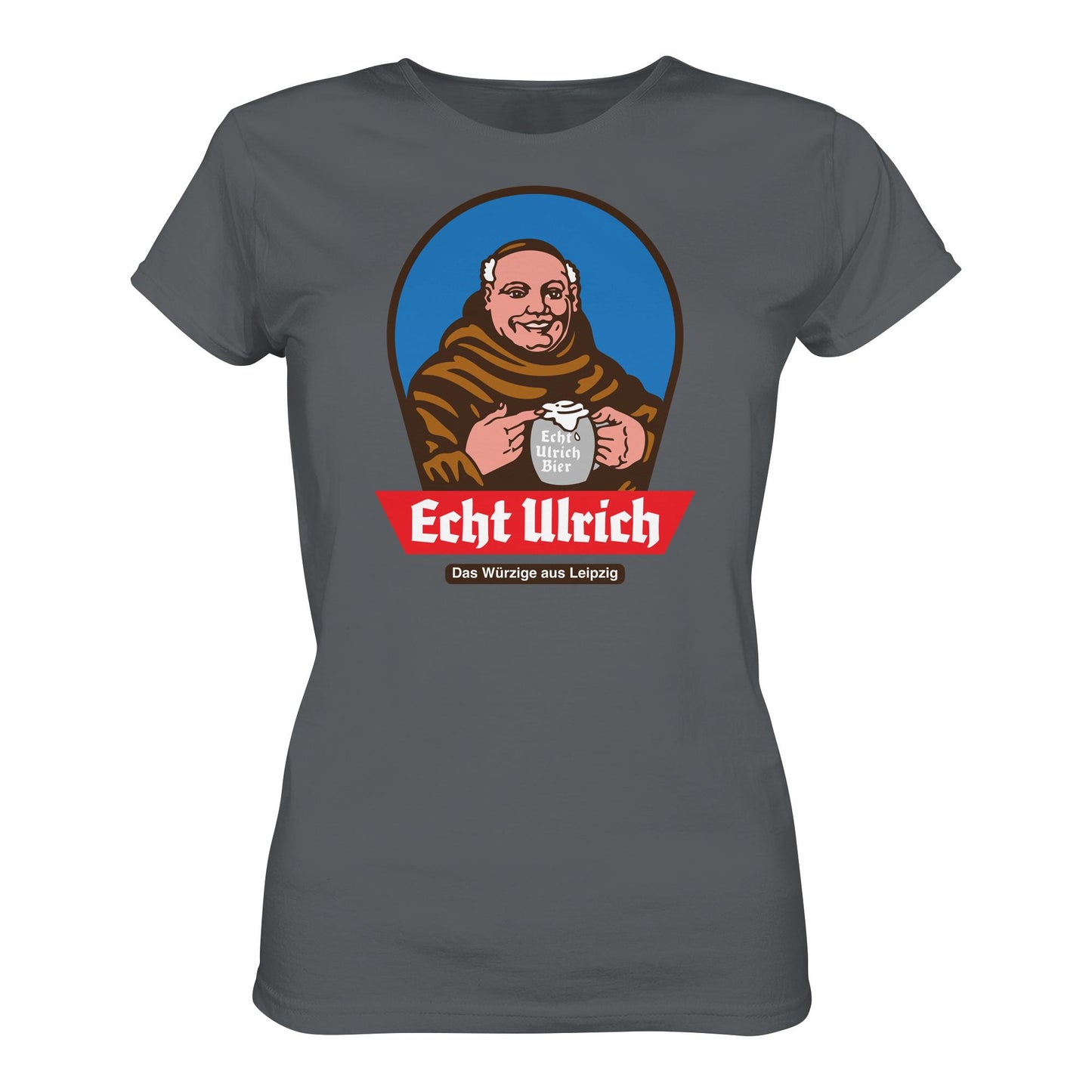 DDR Ostalgie Shirt Mädels • ECHT ULRICH BIER LEIPZIG
