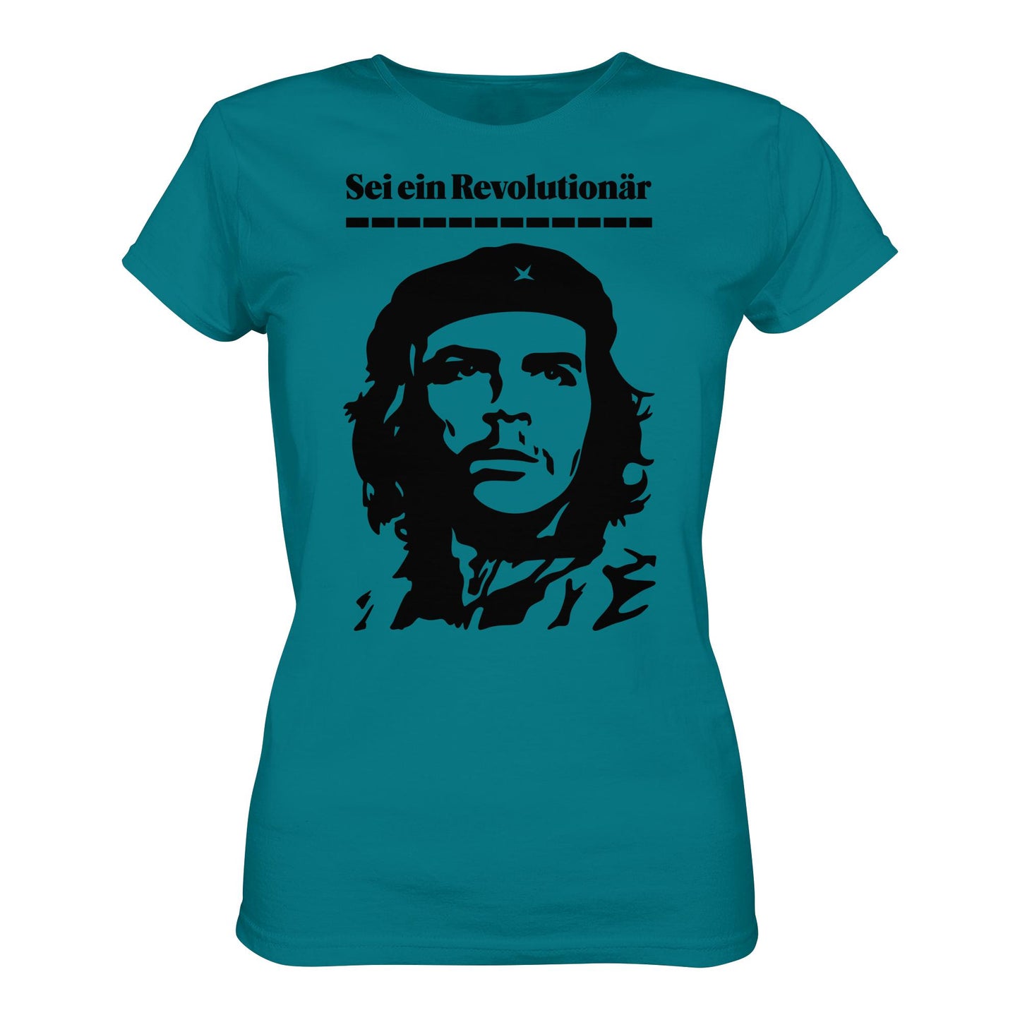 DDR Ostalgie Shirt Mädels • SEI EIN REVOLUTIONÄR - CHE GUEVARA (DDR ORIGINAL-PLAKAT)