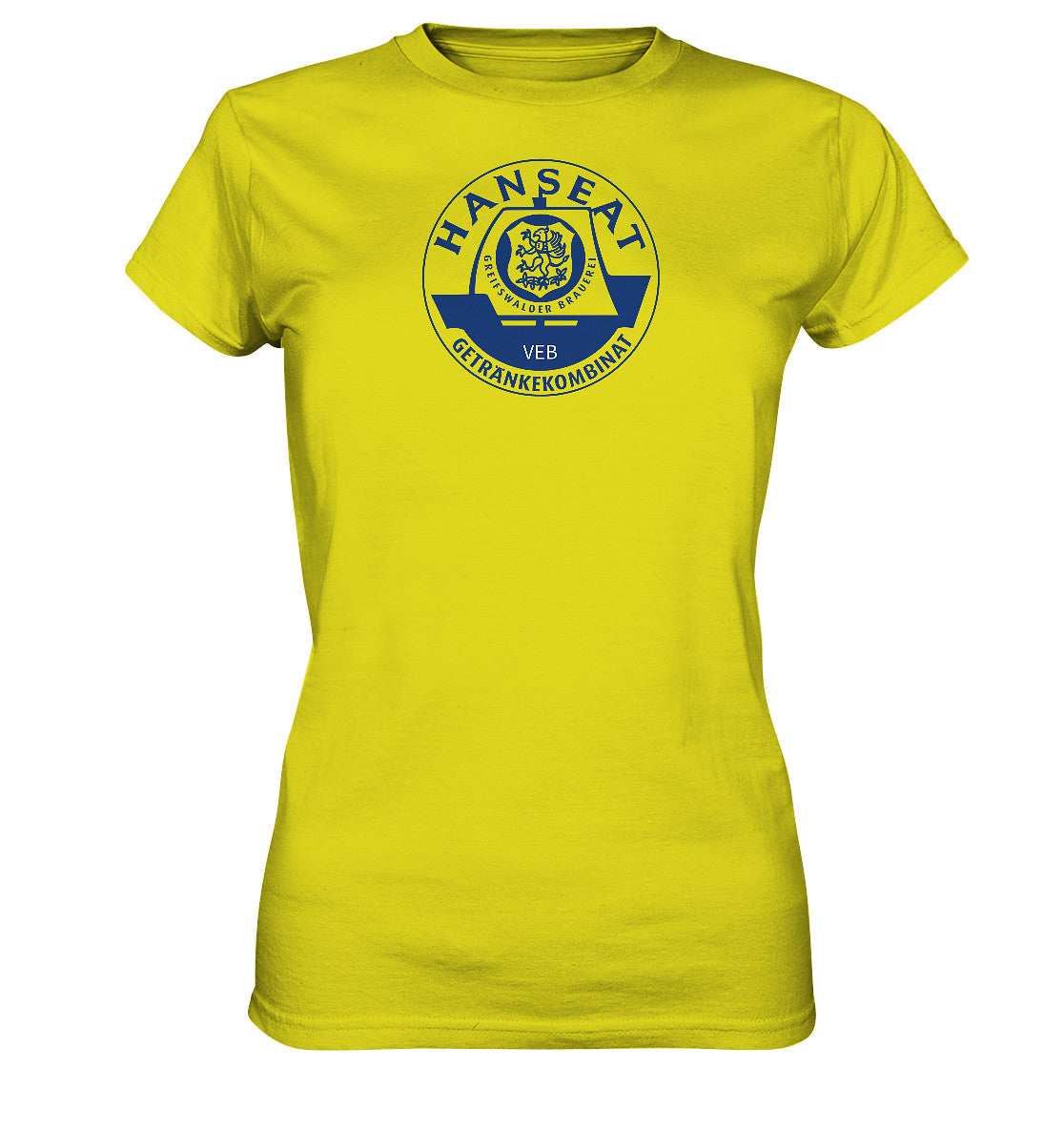 DDR Ostalgie Shirt Mädels • HANSEAT GREIFSWALDER BRAUEREI VEB