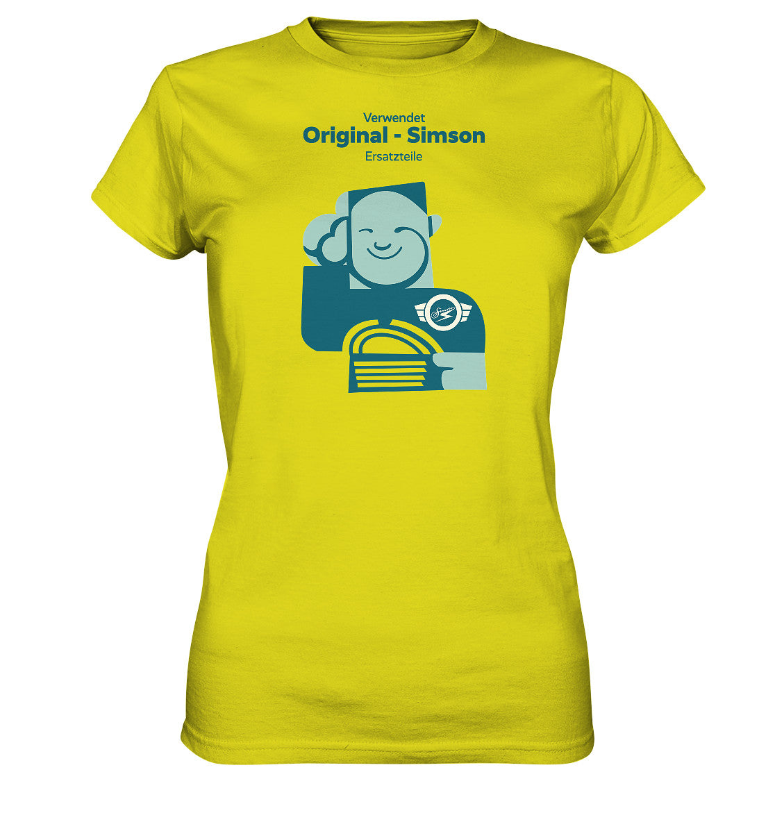 DDR Ostalgie Shirt Mädels • WERKSTATT-WERBUNG SIMSON-ERSATZTEILE