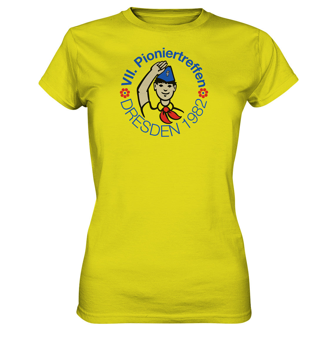 DDR Ostalgie Shirt Mädels • 7. PIONIERTREFFEN - DRESDEN 1982