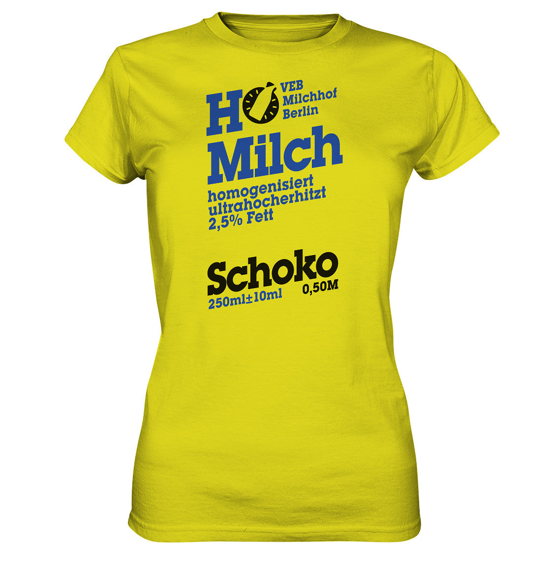 DDR Ostalgie Shirt Mädels • VEB MILCHHOF BERLIN