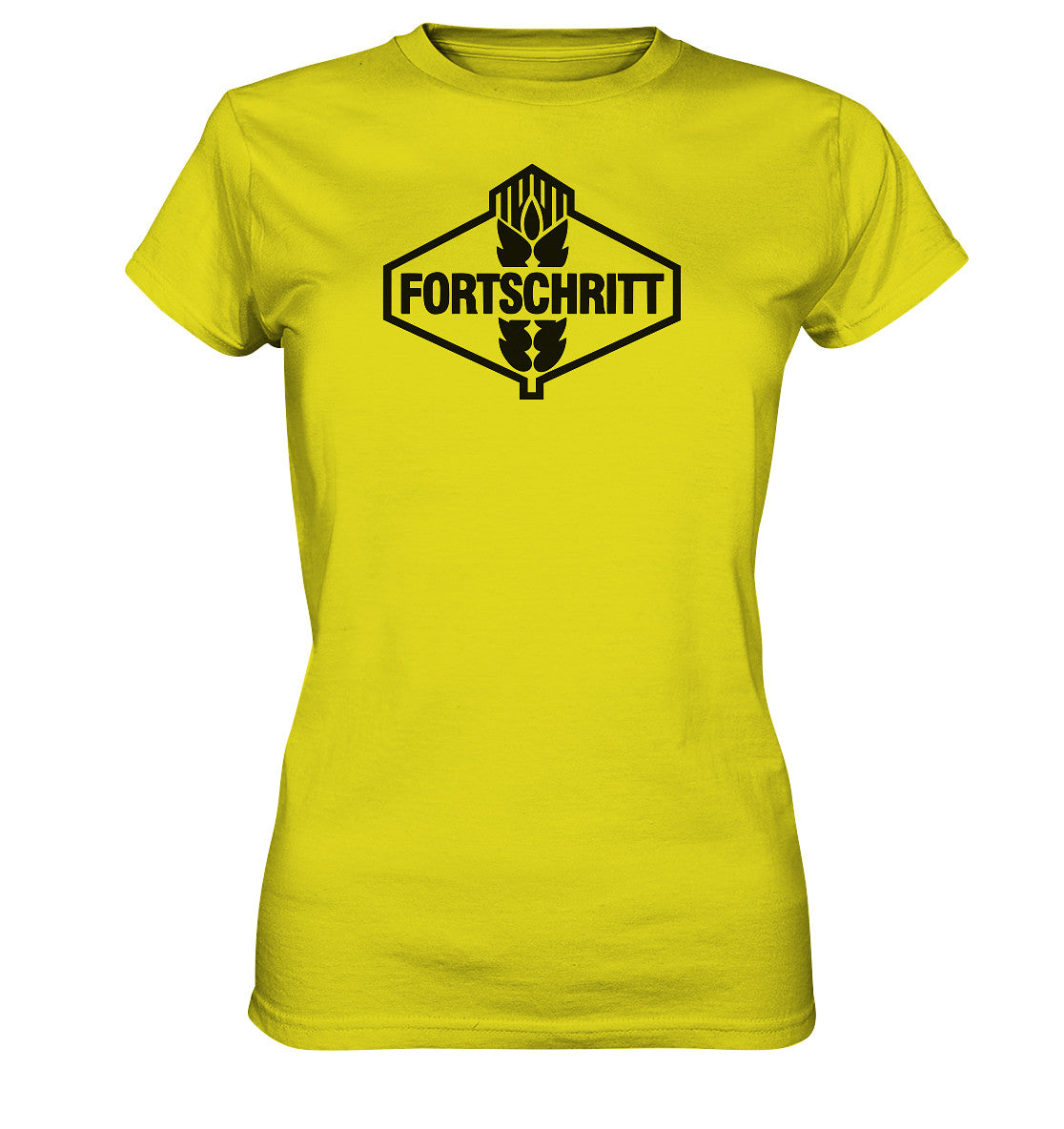 DDR Ostalgie Shirt Mädels • FORTSCHRITT - dunkel