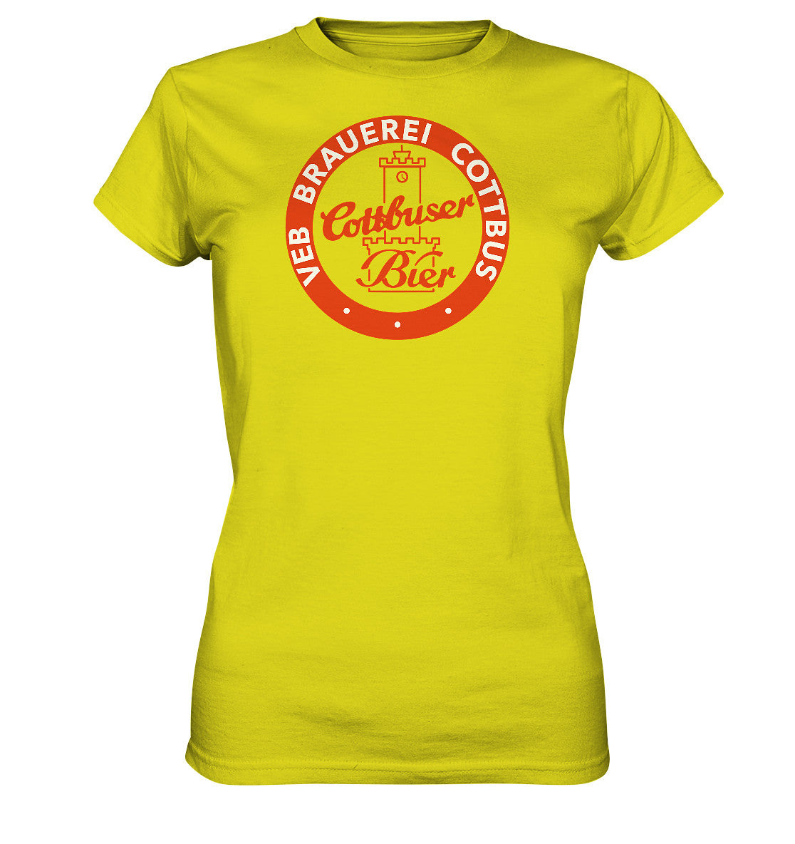 DDR Ostalgie Shirt Mädels • VEB BRAUEREI COTTBUS