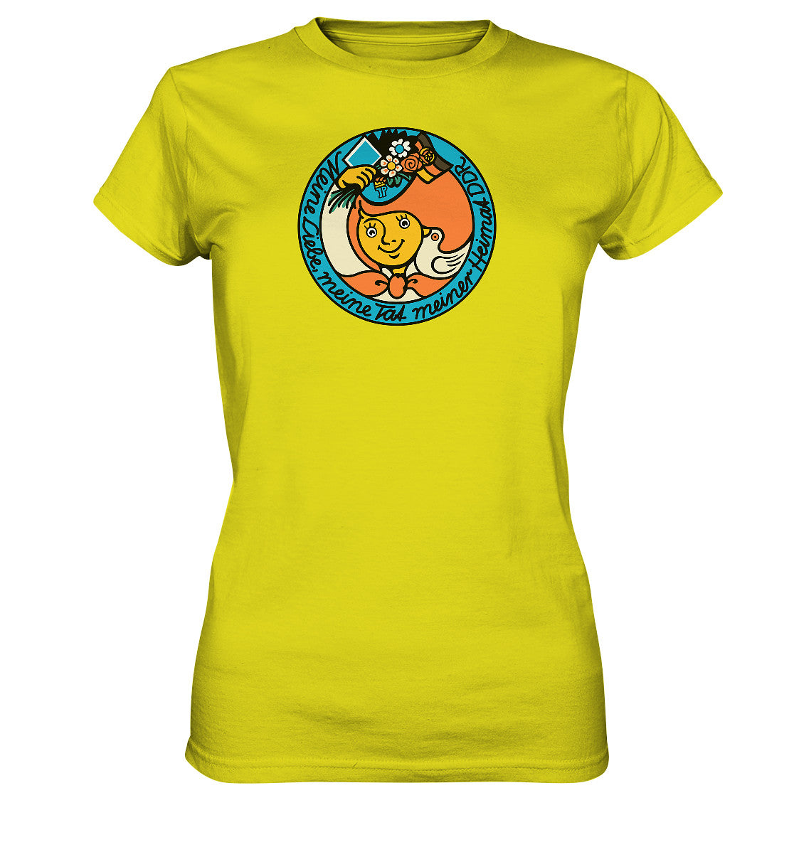 DDR Ostalgie Shirt Mädels • JUNGE PIONIERE - MEINE LIEBE MEINER HEIMAT