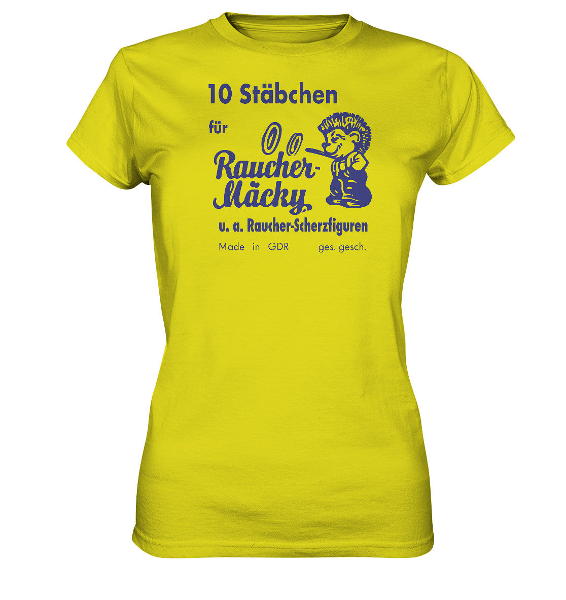 DDR Ostalgie Shirt Mädels • RÄUCHER MÄCKY STÄBCHEN