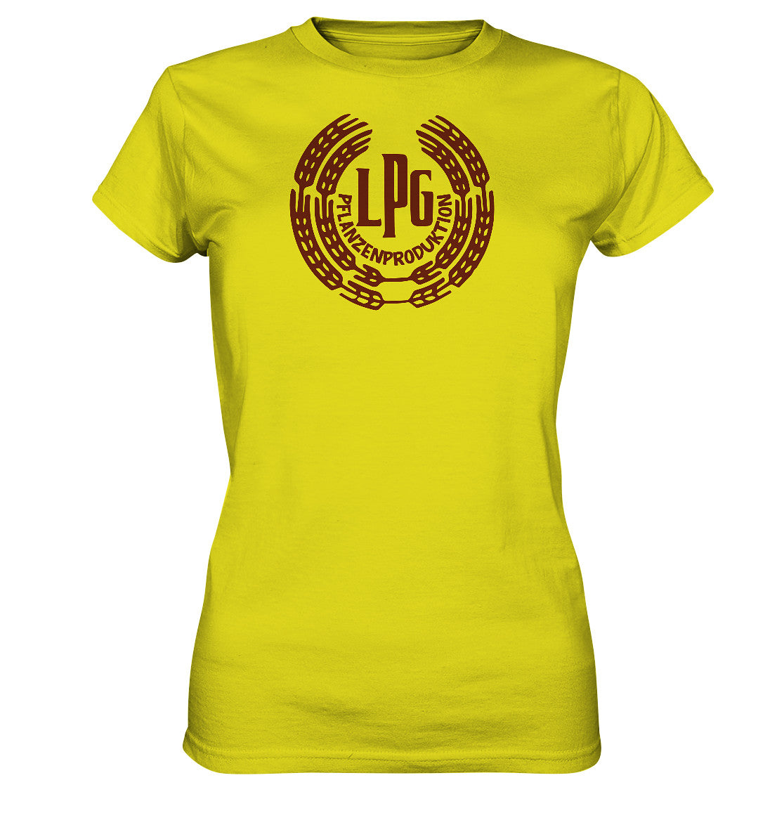PREMIUM SHIRT MÄDELS • LPG - PFLANZENPRODUKTION - FARBE