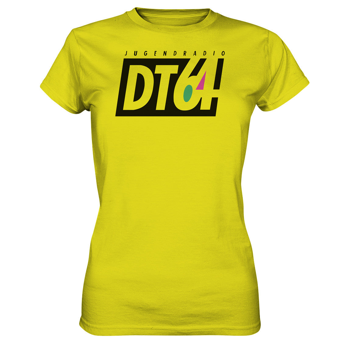 DDR Ostalgie Shirt Mädels • DT64 JUGENDRADIO - hell