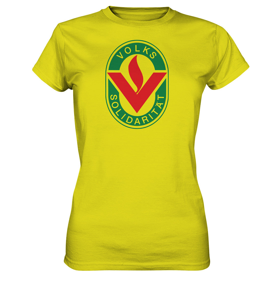 DDR Ostalgie Shirt Mädels • VOLKSSOLIDARITÄT