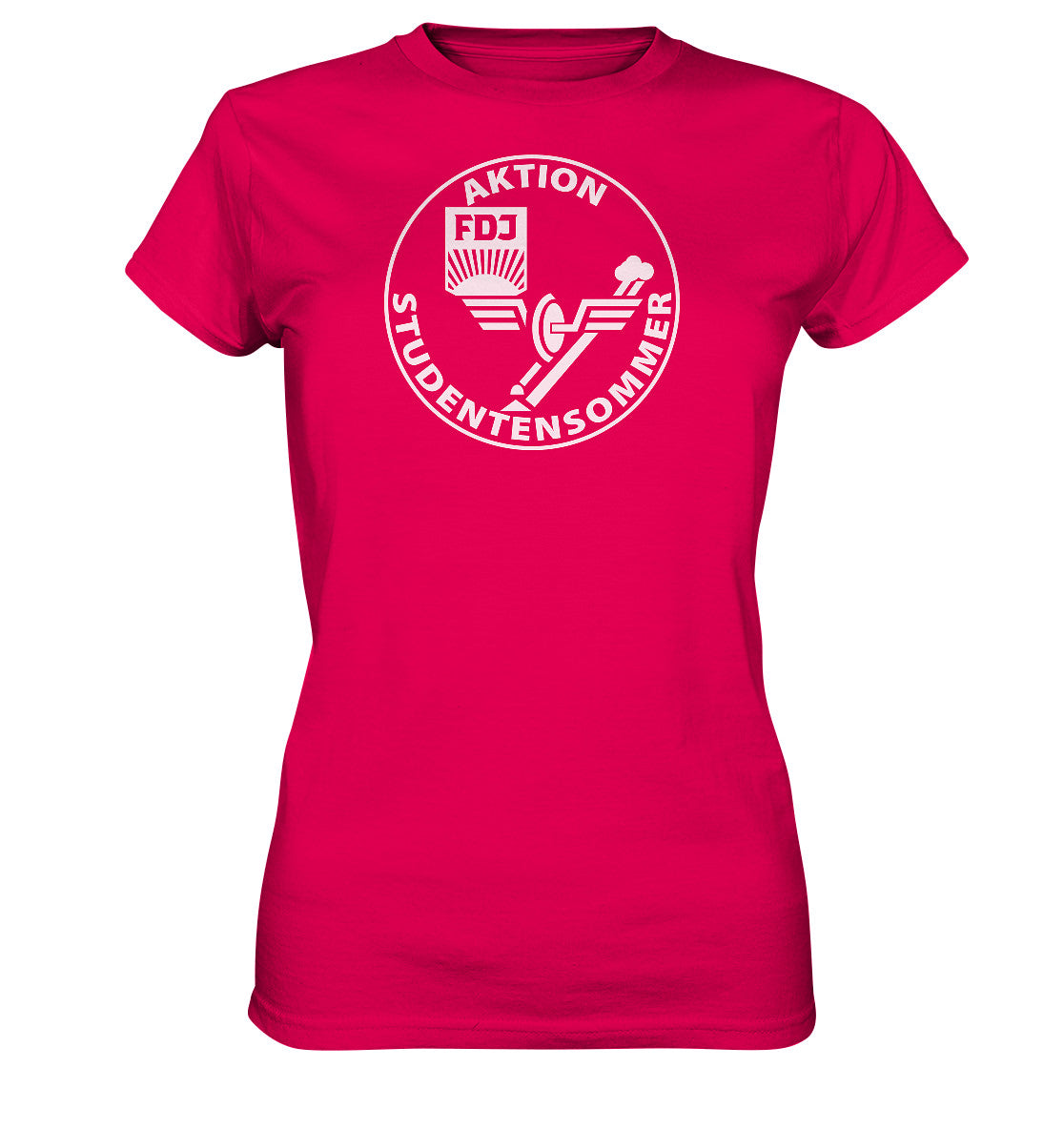 DDR Ostalgie Shirt Mädels • FDJ AKTION STUDENTENSOMMER